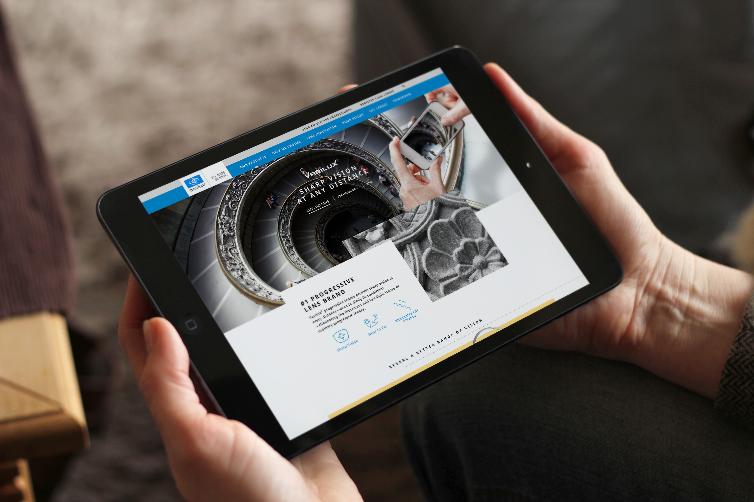 Essilor in the Frame for Delivering Rich Digital Experiences