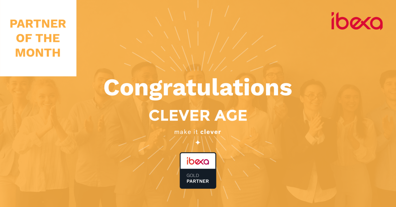 Clever Age named Ibexa Partner of the Month for April