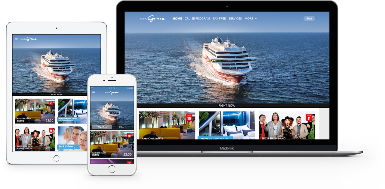 Ixonos creates innovative app with eZ Publish Platform for Viking Line passengers 
